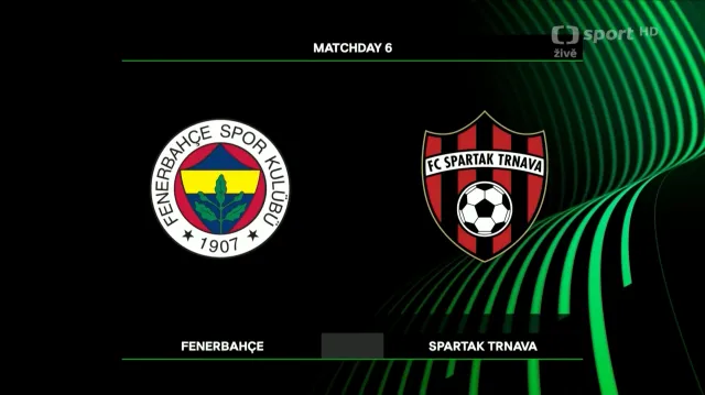 Sestřih utkání Fenerbahce Istanbul – Trnava