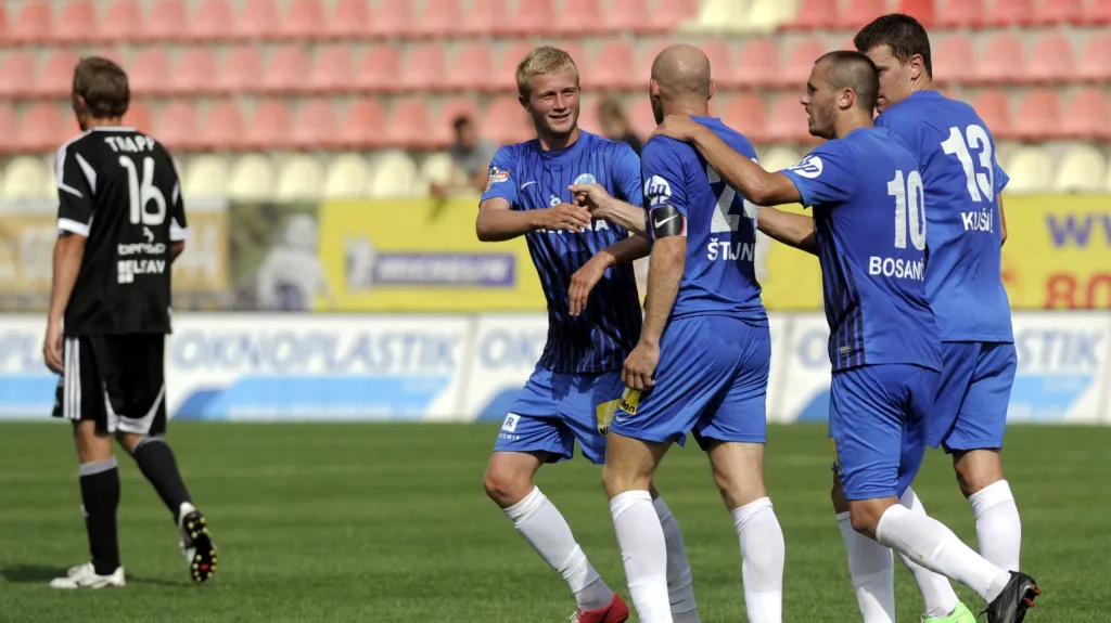 Radost fotbalistů Liberce