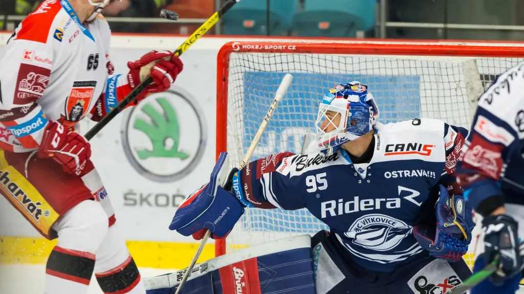 Miroslav Svoboda v utkání proti Hradci Králové