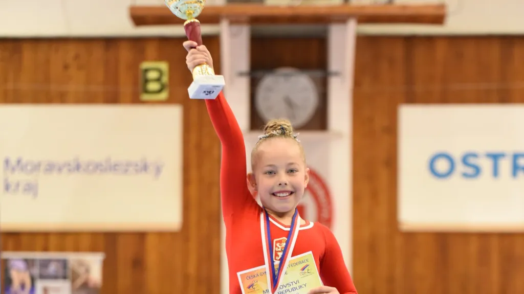 Adina Kubičková na stupních vítězů