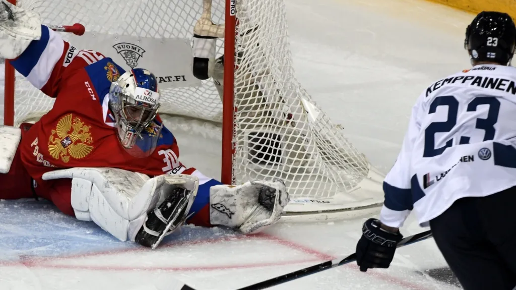 Utkání Rusko - Finsko