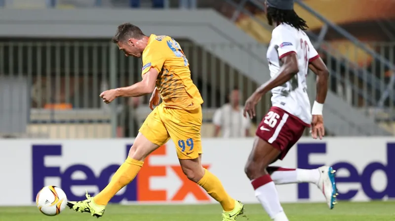 Sestřih utkání Asteros Tripolis - Sparta Praha