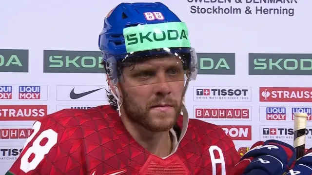 Pastrňák: Byla to jedna z našich nejlepší prvních třetin