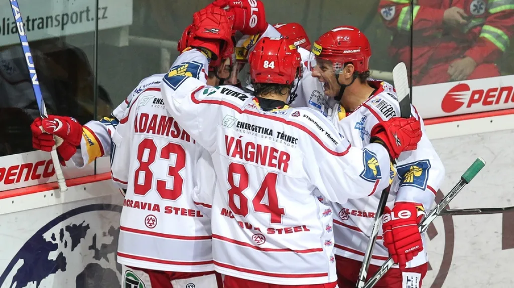 Radost hráčů Třince