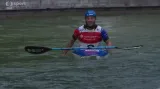 Finálová jízda kajakáře Jiřího Prskavce na SP v Augsburgu