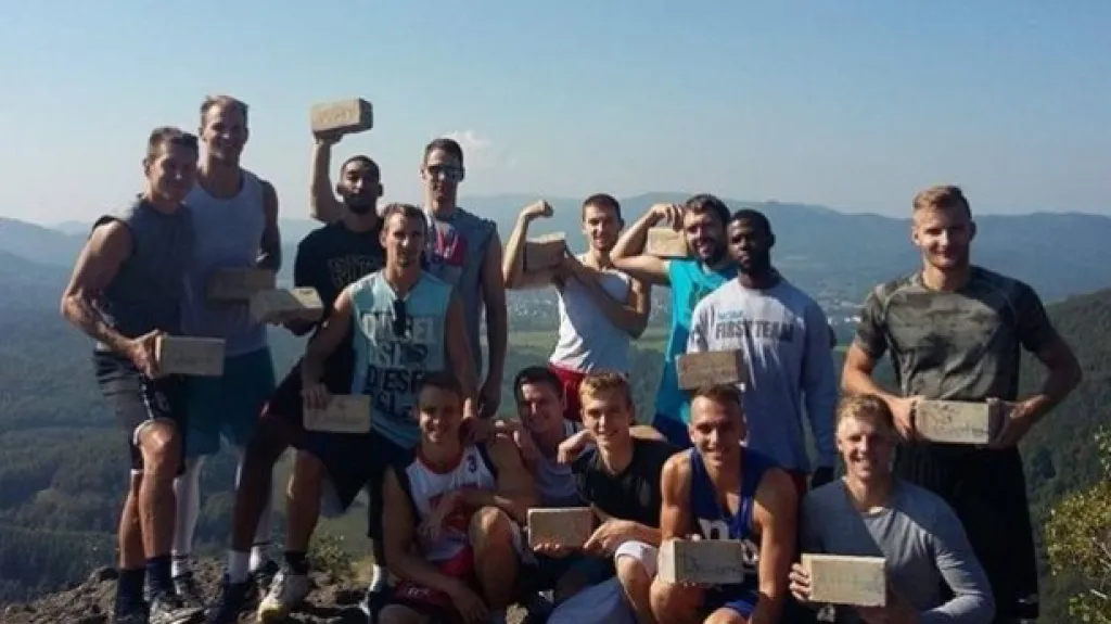 Basketbalisté Handlové na neotřelém tréninku