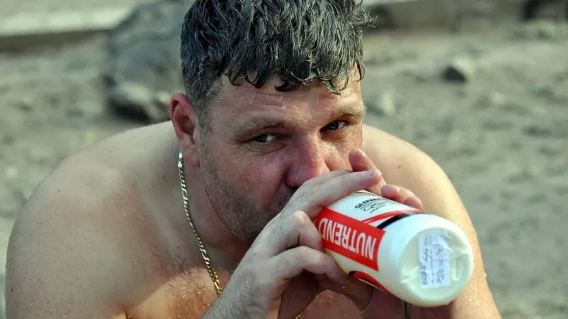 Martin Kolomý v cíli čtvrté etapy