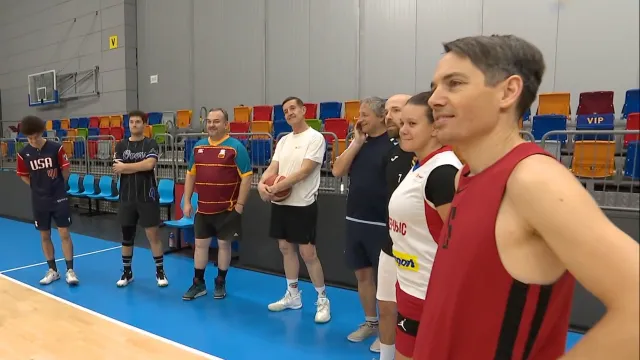 USK Praha zorganizoval trénink pro novináře