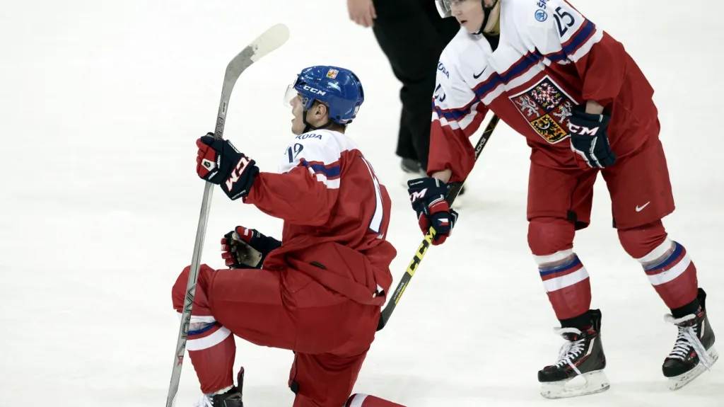 Gólová radost českých hokejistů do 20 let