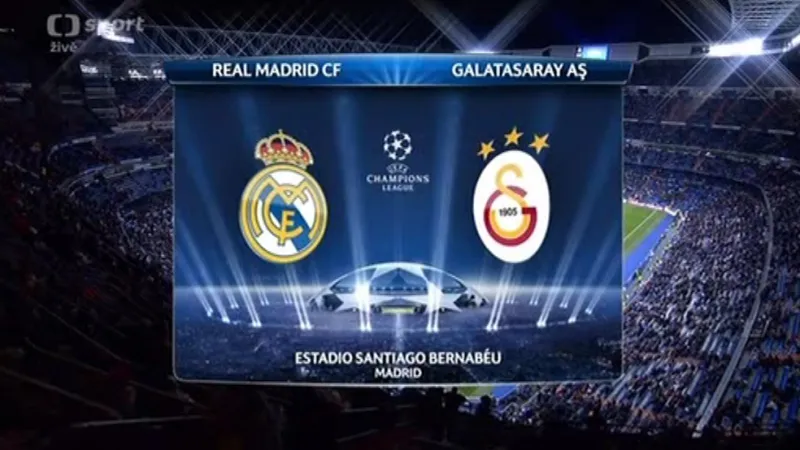 Sestřih utkání Real Madrid - Galatasaray Instanbul