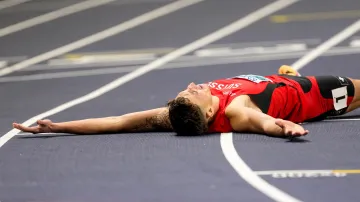 Závěr sedmiboje – běh na 1000 m