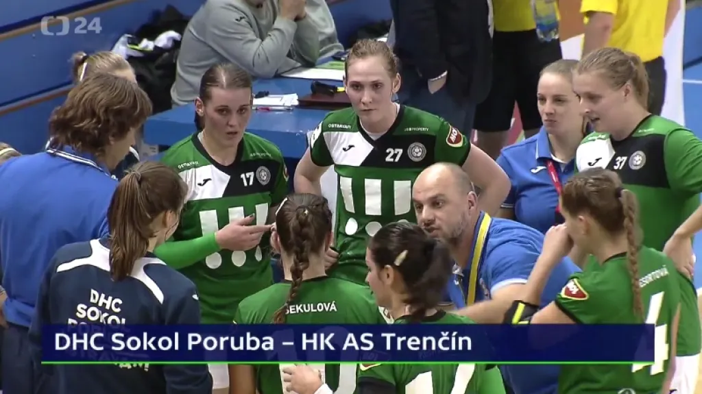 Házenkářky Poruby slaví první domácí výhru v interlize
