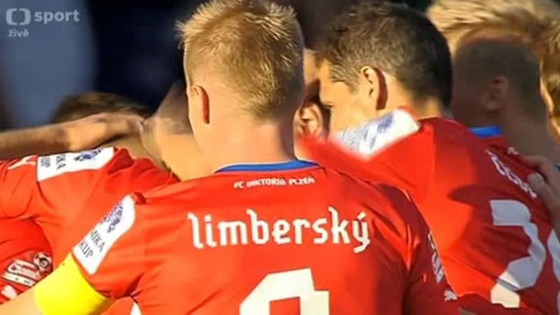 Plzeň - Bohemians 1905 5:0 (74. min. Tecl z pen.)