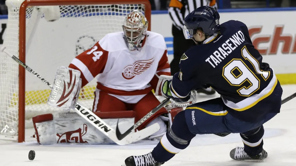 Mrázek likviduje střelu Tarasenka