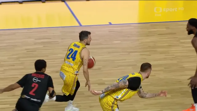 Pohledná akce Opavy v utkání proti Nymburku