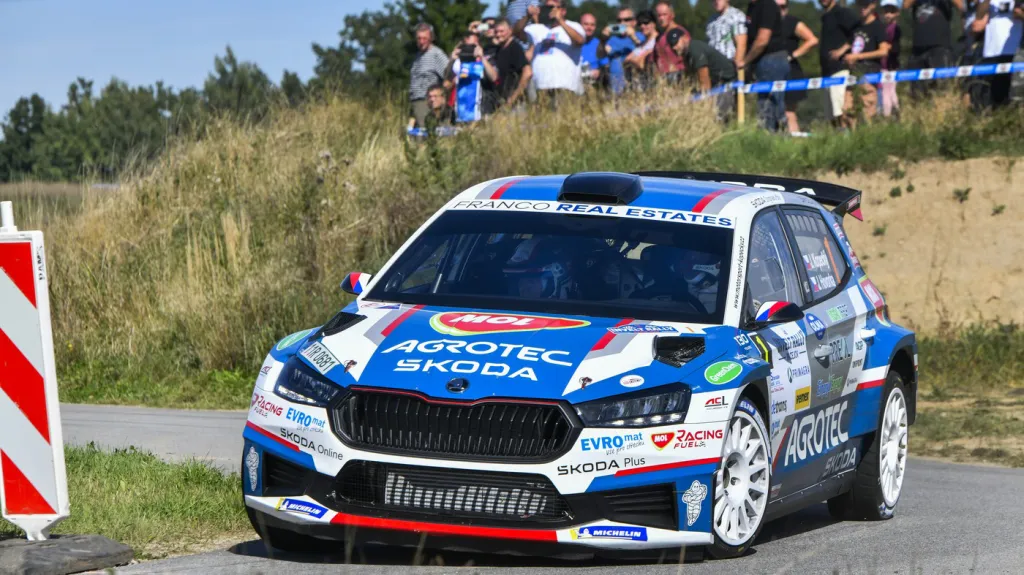 Jan Kopecký na Rallye Pačejov