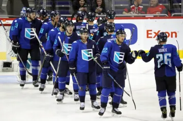 Hokejisté týmu Evropy