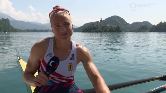 Strašně se to tu houpe, je to jak na bazénu, popsala závodění na Bledu Lušková