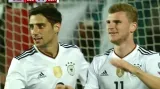 Gól v utkání Česko - Německo: Werner - 0:1 (4. min.)