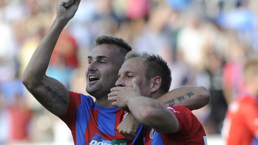 Radim Řezník a Daniel Kolář z Plzně