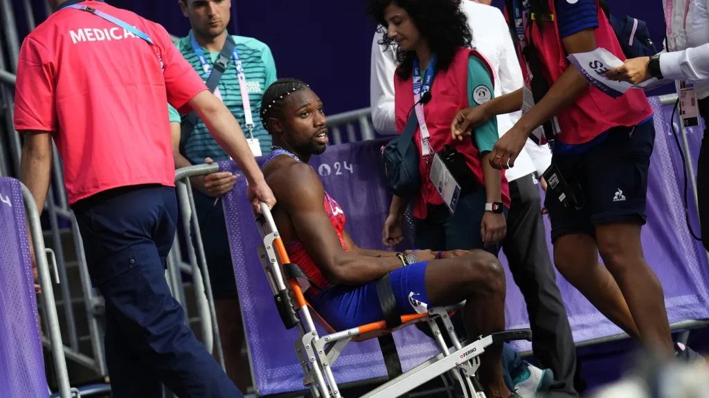 Noah Lyles po finále dvoustovky