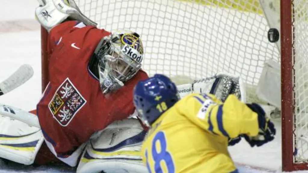 Utkání MS 20 Česko - Švédsko