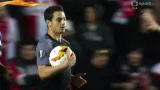 Gól v utkání Slavia Praha - Sevilla: Ben Yedder - 1:1 (44. min. z pen.)