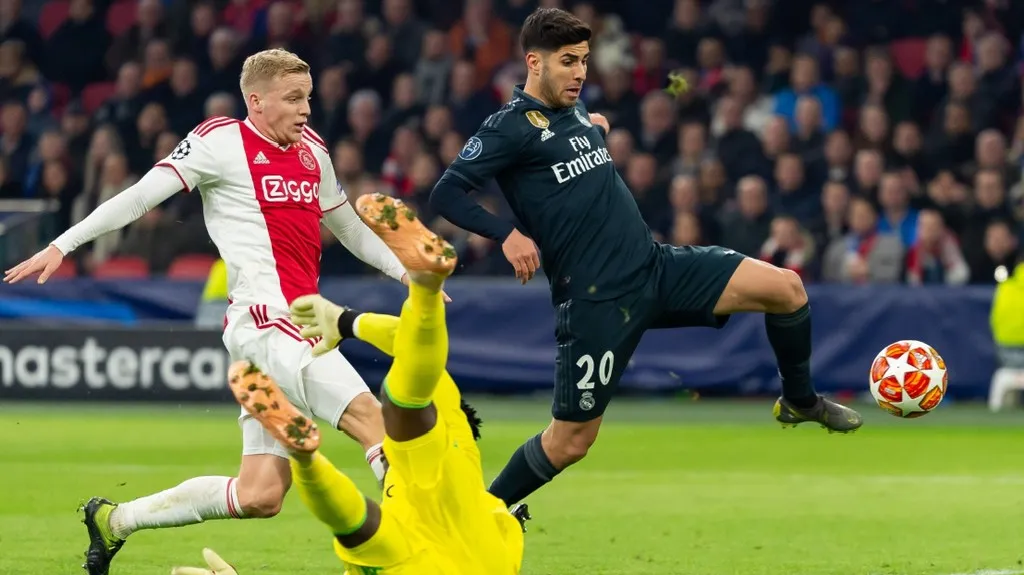 Utkání Ajax Amsterdam - Real Madrid