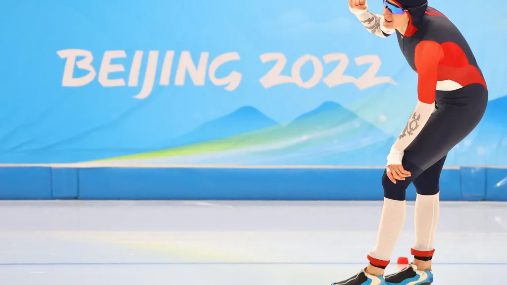 Martina Sáblíková na olympijských hrách v Pekingu