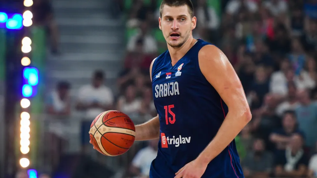 Nikola Jokič v dresu srbské reprezentace