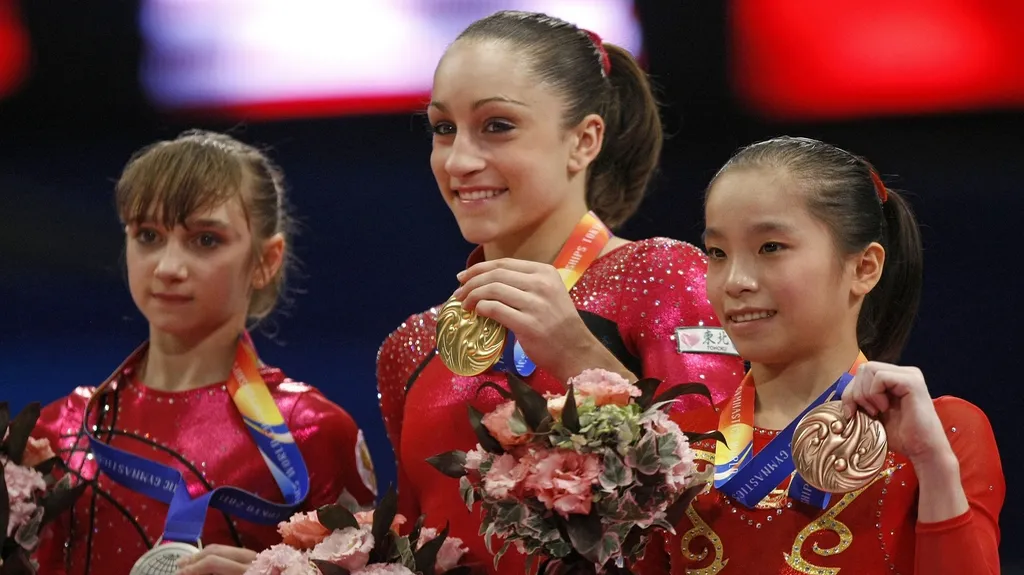 Medailistky gymnastického víceboje