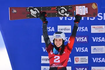 Zuzana Maděrová ve Špindlerově Mlýně