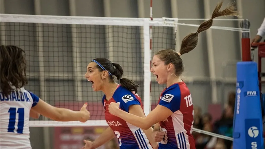 České volejbalistky