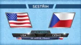 Sestřih utkání USA - Česko