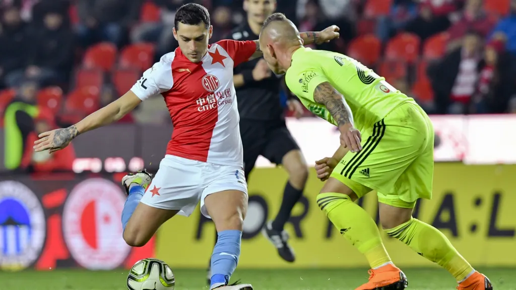 Utkání Slavia - Karviná