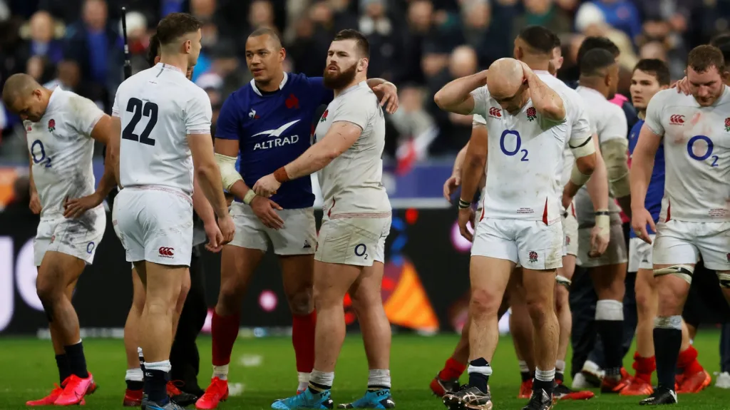 Zklamaní ragbisté Anglie