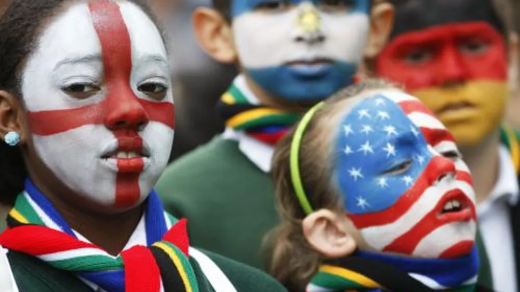 Fotbaloví fanoušci z Velké Británie