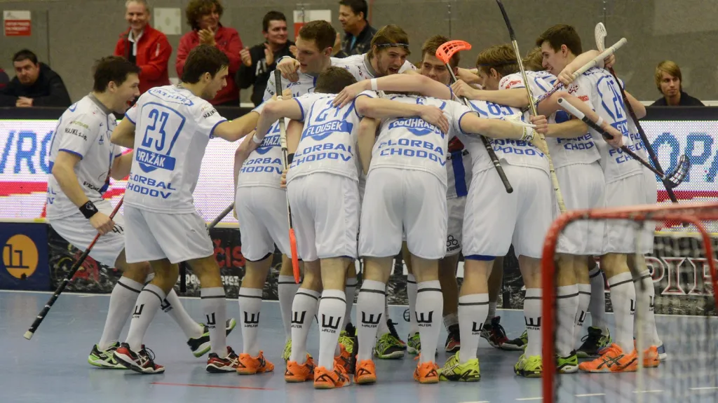 Radost florbalistů Chodova