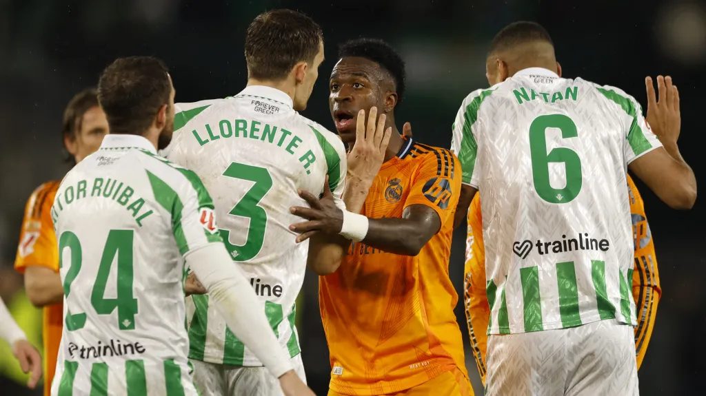 Vinicius Júnior ve slovní výměně po utkání s Betisem