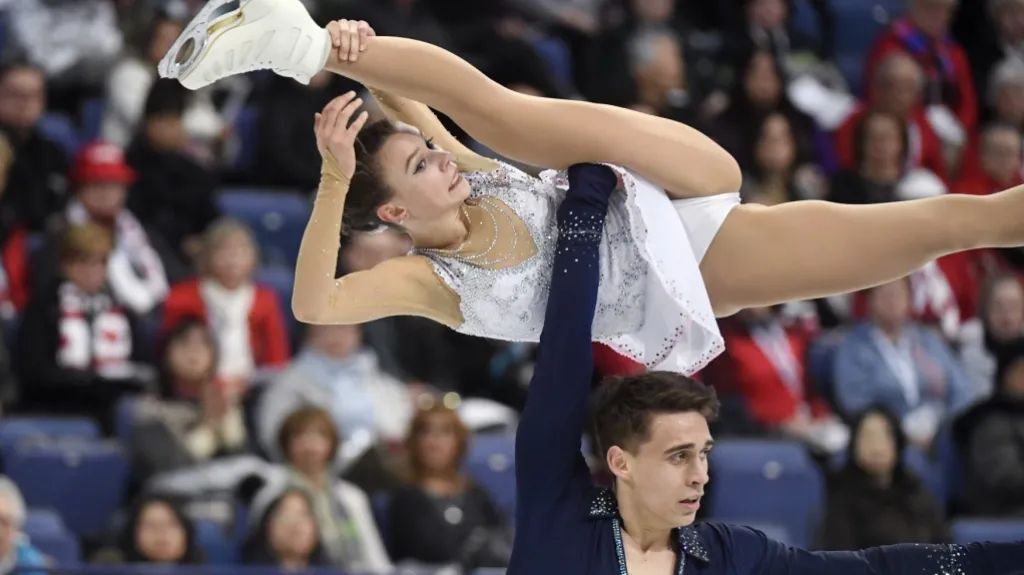Anna Dušková a Martin Bidař