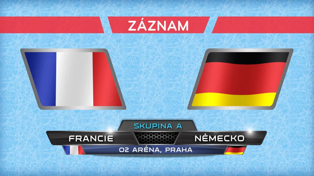 Záznam utkání Francie - Německo