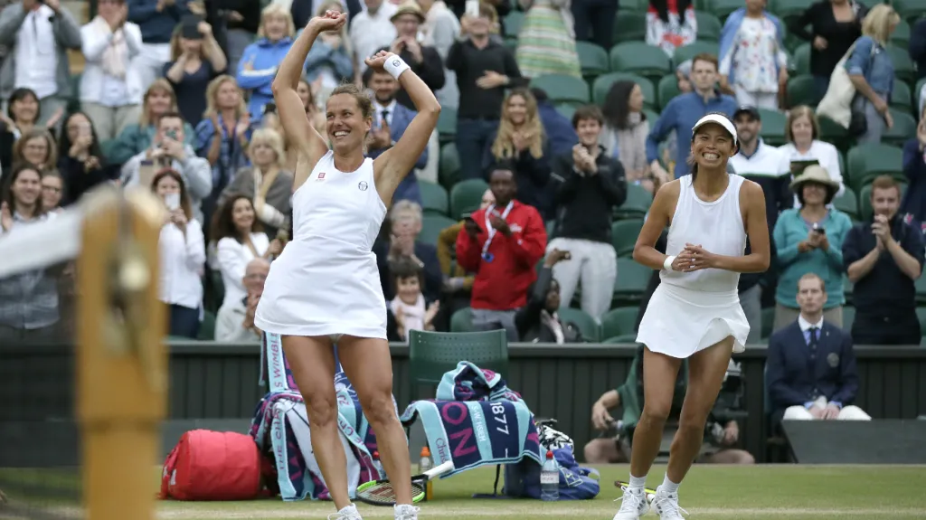 Barbora Strýcová a Sie Šu-wej