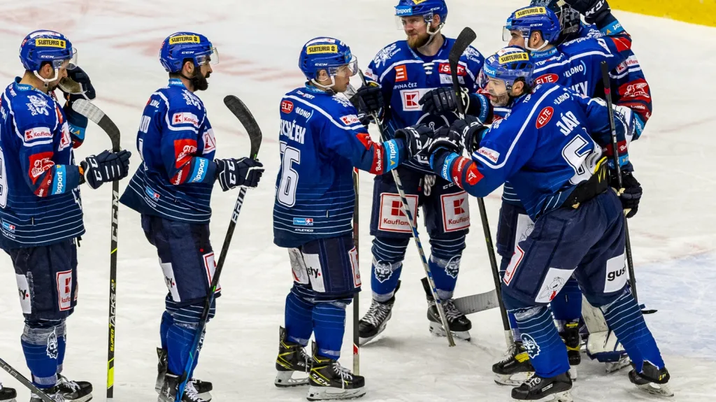 Radost hokejistů Kladna