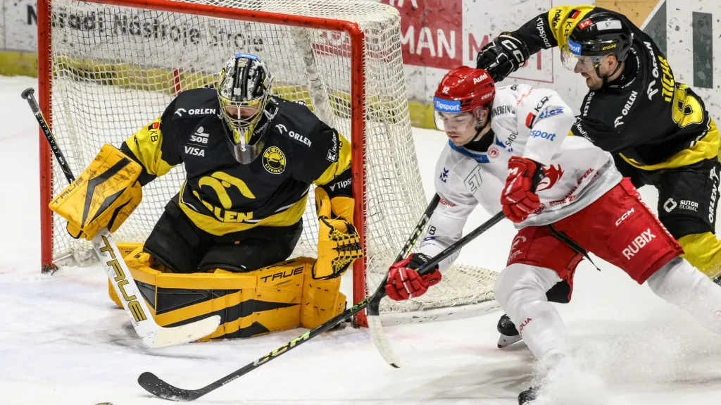 Utkání Litvínov – Třinec