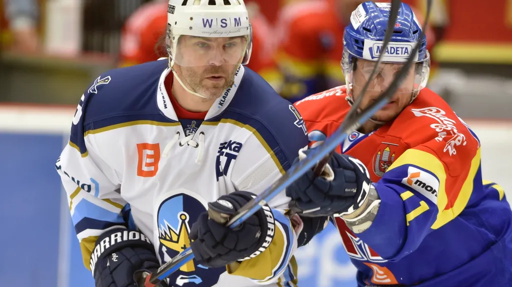 Jaromír Jágr v dresu Kladna