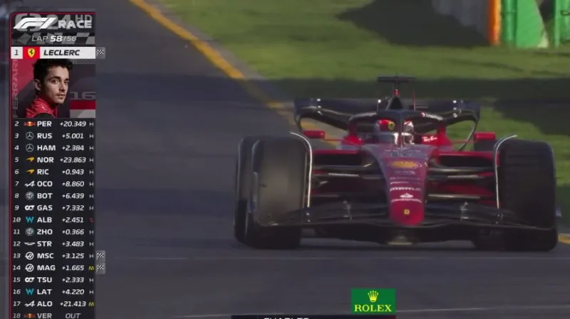 Leclerc vyhrál v Austrálii závod F1