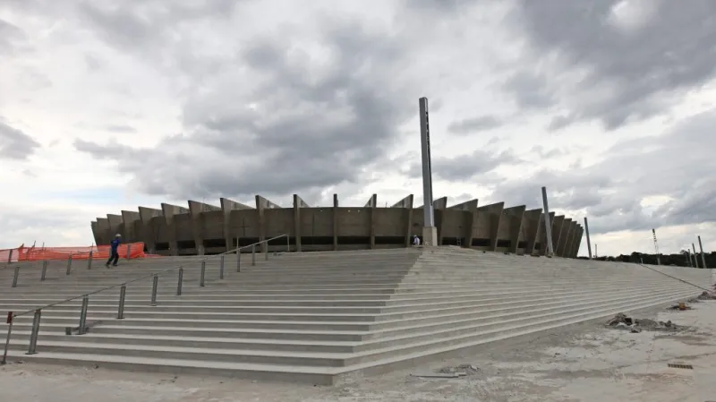 Stadion Mineirao v Belo Horizonte