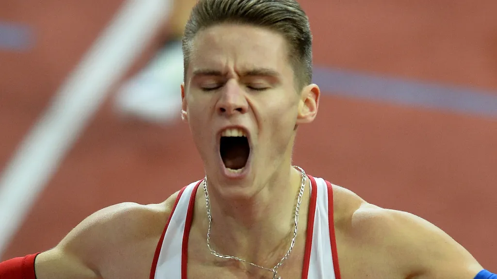 Vítězná radost Pavla Masláka