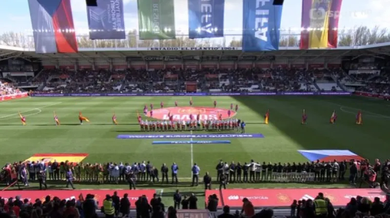 Sestřih utkání Španělsko – Česko