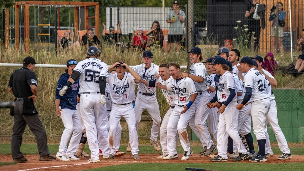 Radost baseballistů Tempa